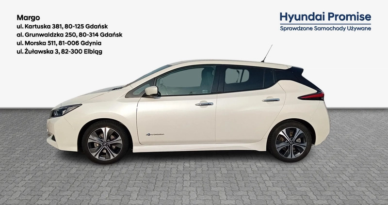 Nissan Leaf cena 71900 przebieg: 42100, rok produkcji 2018 z Praszka małe 137